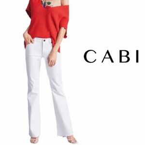 Cabi Trouser Jean in white